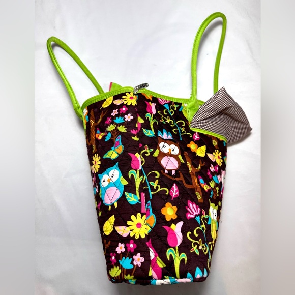 Colorful Owl Print Tote Bag - Picture 10 of 15